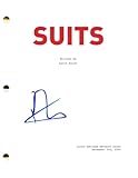 Patrick J Adams Signed Autograph Suits Full Pilot Script Screenplay - Michael Ross - Costarring Gabriel Macht, Meghan Markle, Rick Hoffman and Sarah Rafferty