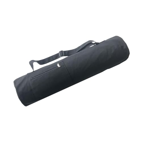 Menolana Yoga Mat Bag Gym Bag Zipper Pouch for Women Yoga Mat Holder Yoga Mat Carrier Storage Bag for Park,Office Travel Beach Pilates, Black