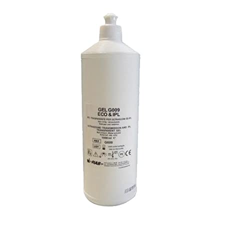 Gel incolore per ultrasuoni laser e luce pulsata in flaconi da 1L - 1/10 PZ (1)
