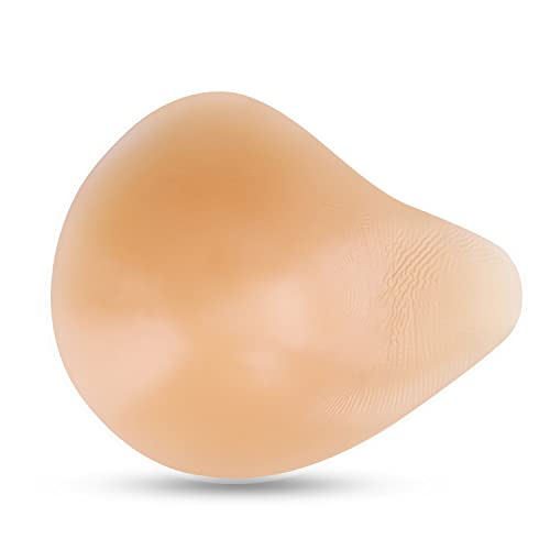 Polreta One Piece Silicone Breast Forms Massage Mastectomy Prosthesis Bra Enhancer Inserts Concave Bra Pads #TOP5