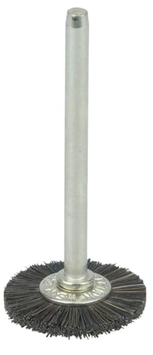 Image of Weiler 26043 3 /4 inch Miniature Wheel, Stiff Hair Fill, 3 /32 inch Stem, Made in The USA (Pack of 144)