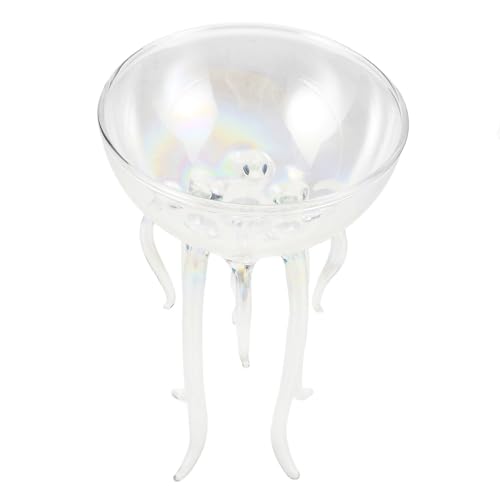 STOBAZA Octopus Martini Glasses Creative Cocktail Glasses Jellyfish Wine Cup Bar Goblet Glass Drinkware for Margarita Whiskey Drinking 150ml