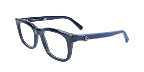 Moncler ML5182 Shiny blue 51/19/145 Herren Brillen