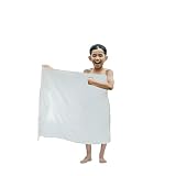 IHRAM - Manta de 2 piezas, toalla blanca Hajj Umrah para hombre, niño, adolescente Ahram (niños (75 x 150 cm)