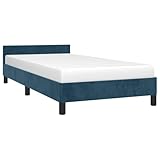 Obtenez une meilleure nuit de sommeil reposante grâce à ce cadre de lit avec tête de lit ! Il est un supplément accueillant à toute chambre à coucher.