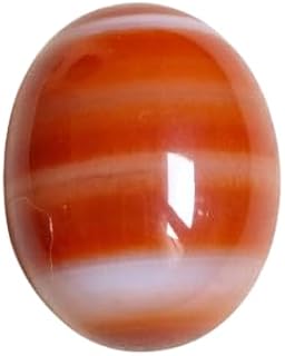 Gorgeous Orange Carnaline Agate Multicolor Natural Stone Ring or Pendant for Hobbyists and All Uses Medium and Unique Size for Men and Women