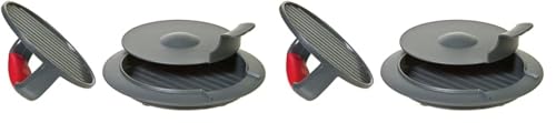 Prepworks by Progressive Perfect Burger Press, HPM-10, Large Hamburger Patty for Stuffed Burger, Sliders, 1/3 or 1/4 Pound Patties, Non-Stick, Best Rated BBQ Tool,Grey -  Progressive International