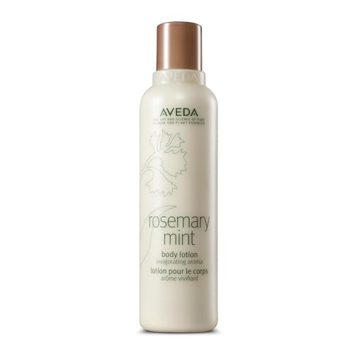 Rosemary Mint Body Lotion | Lightweight Cooling Lotion with Menthol | with Invigorating Aroma of Certified Organic Peppermint & Rosemary, 200ml