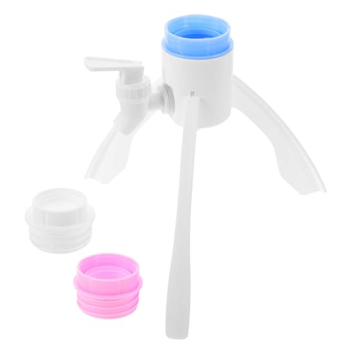 Beavorty Soporte Triangular para Botellas de Agua Potable, Dispensador de Bebidas 3 Adaptadores, Material Abs Resistente, Diseño Compacto para Enfriadores y Garrafas, Uso en Cocina y Hogar