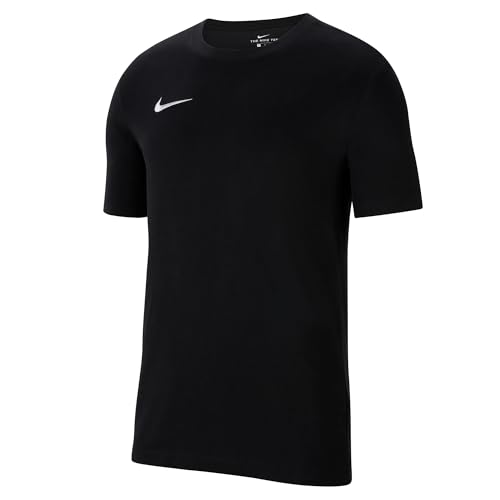 Nike Homme M Nk Df Park20 Tee T-Shirt, Noir Blanc, M EU