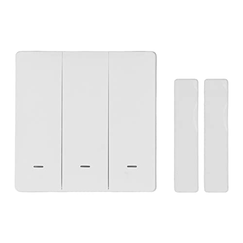 for Remote App Power Control of Home Appliances Including Lights Fans and Air Conditioners - 3 Button Smart Switch, Compact Electrical Power Controller with 3V Rated Voltage and