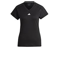 Adidas Performance Train Essentials Women's V-Neck Training T-Shirt, Black, Small