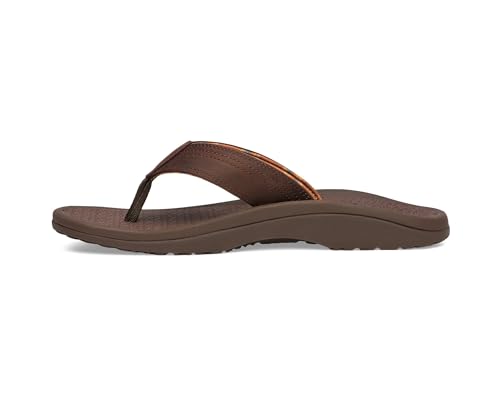 Image of Sanuk On the Rocks Men's Beach Sandals | Flip Flops for Men | Quick Dry Flip-Flop Slides | Supportive & Lightweight | Arch Support Footbed