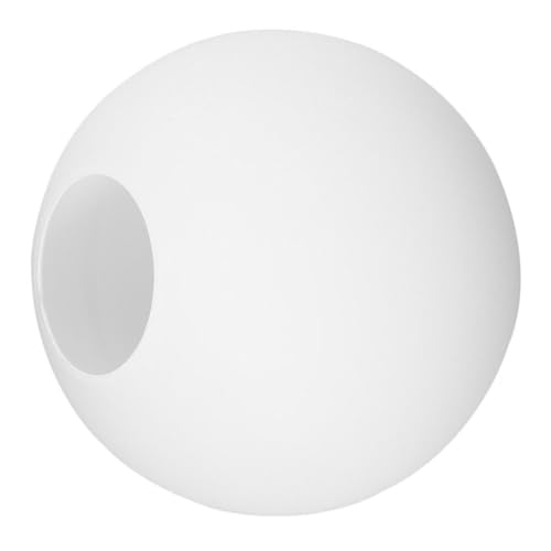 SHOWERORO Paralume in Vetro Opalino da 42 MM per Piantane e Lampade da Tavolo, Copertura Sostitutiva per Ambienti Domestici e Studio