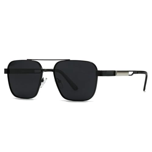 Lunettes de soleil punk double pont rétro vintage homme femme UV400