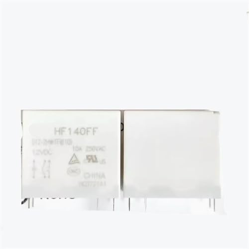 HF140FF 012-2HWTF 12V DC relé de 10A y 6 pines para placas impresas de domótica y automoción