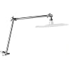19 Inch Adjustable Shower Head Extension Arm,Chrome - 8