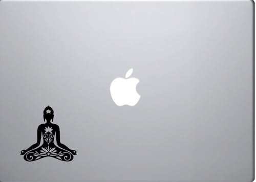 Custom Decal Car for Yoga Lotus Position Decal for Laptop,