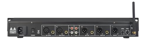 Image of kh Professional 31-Band Digital Audio Equalizer Rack Mount Stereo Graphic EQ with Real-Time Frequency Display Noise Reduction Spectrum Analyzer Studio & Live Sound Audio Processor