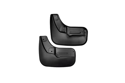 Image of FROSCH Car Rubber Mudflaps Front Lada Vesta, 2015-> SED, 2 pcs with Fastener & Mounting Screws