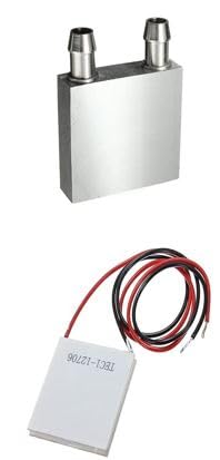 SP Electron Combo Pack of 12V 12706 Thermoelectric Peltier Cooler or Cooling Module With Peltier Aluminum Water Cooling Block 40x40x12mm + 7mm (B0D5Y3JBYT) Amazon Price History, Amazon Price Tracker