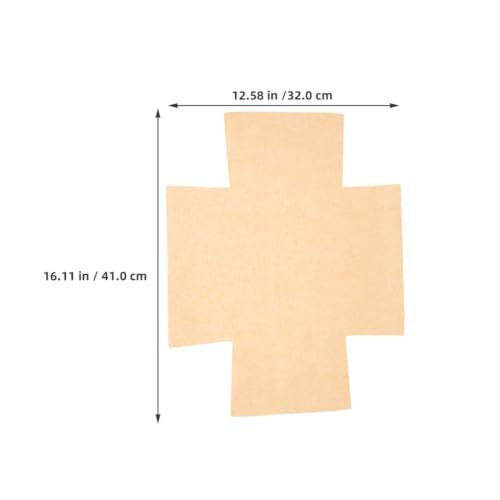 Papel antiadherente de hornear resistente para moldes de pan en hornos 8