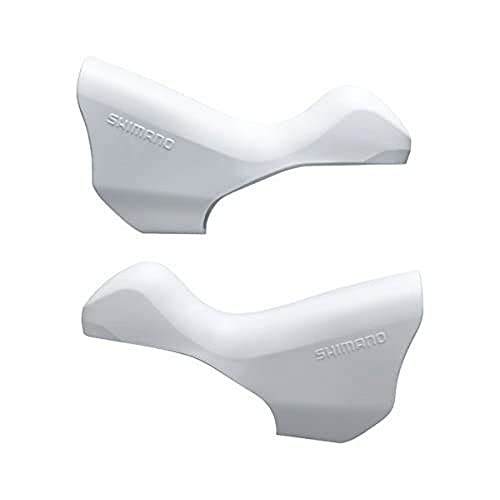 Shimano ST-5700 105 Gomas Maneta, Unisex Adulto, Blanco, Talla Única