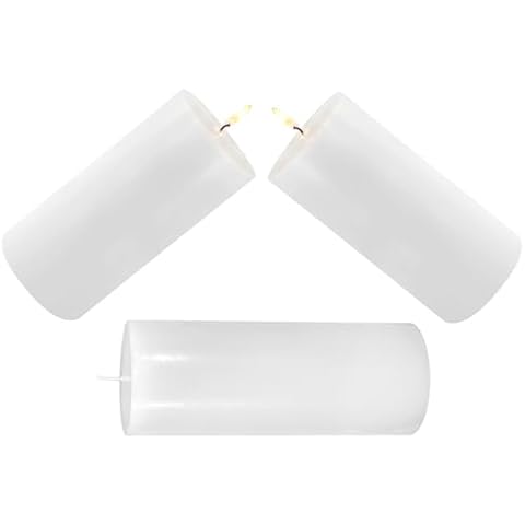 Weimingte 3 Pack Hand Poured Candles Cover
