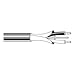 Belden 9451 008U1000 22 AWG 1 Pair Tinned Copper PVC Jacket Foil Shield Single Pair Cable (1000FT)