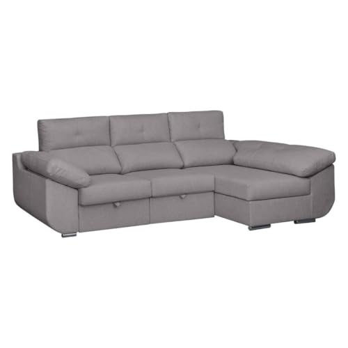 SHIITO | Modelo Avril - Sofá 3 Plazas Derecha con Chaiselongue y Asientos...