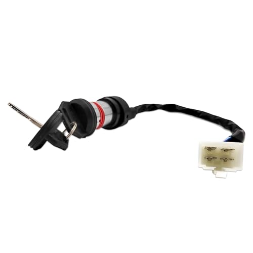 Cerradura con llave Linhai 300 interruptor de encendido impermeable 4