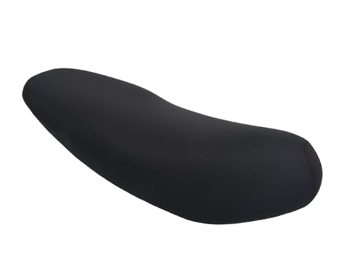 Housse de selle Liberty 125 noire surpiquée marron au design soigné