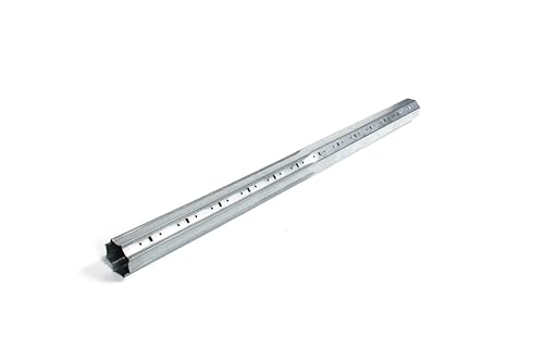 Tubo octogonal para persiana rodante de acero- Diam. 40 & 60 mm – Recoupable (Octogonal 60 mm, Telescópico 1,5 m)