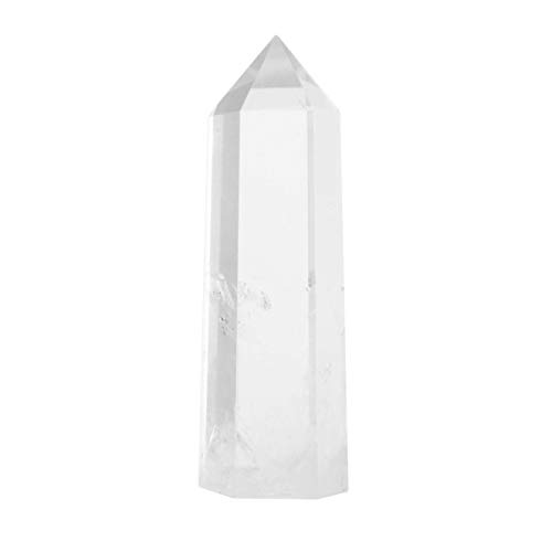 Natural Clear Quartz Crystal Wand