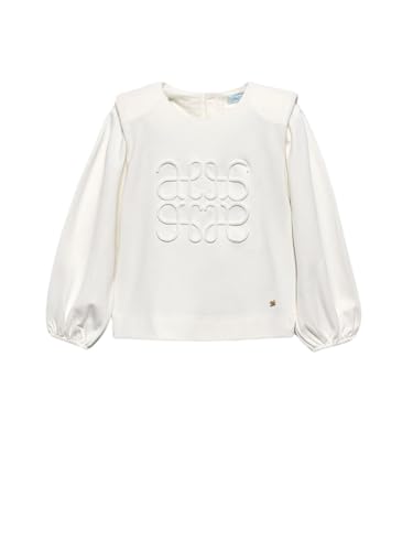 Abel & Lula Punto Milano Pullover for Girls Natural