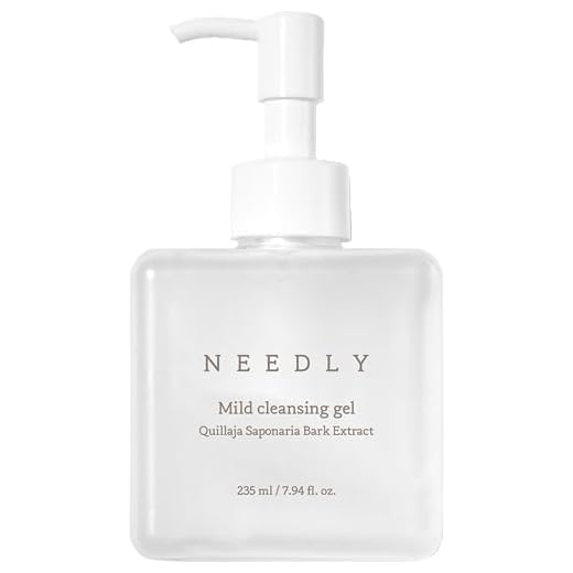 Needly | Limpiador de hidratación equilibrado con pH | Gel de limpieza suave | Para solución de aclaramiento del acné