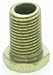 ? BRASS PLATED HEX HEAD NIPPLE