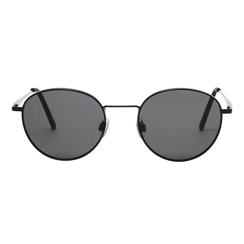DOCKERS Men's Elliot Sunglasses Round, Black, 51mm2