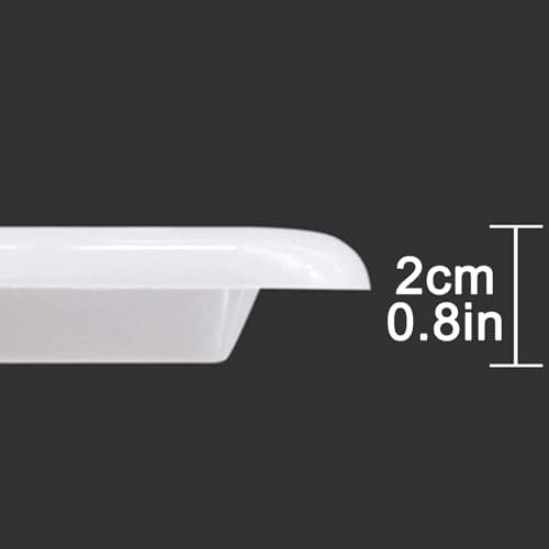 Reusable Oil Drain Pan & Watering Tray - Spill Tray for Kitchen & Bathroom, Versatile Plastic Design, 56.5x40cm (22x16in) for Easy Cleanup & Breakfast Use