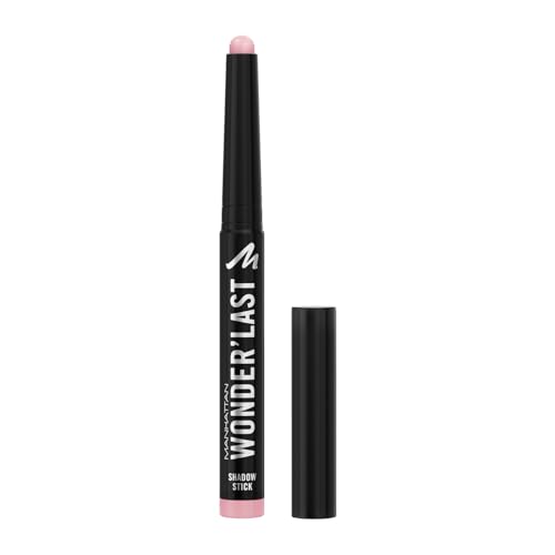 Manhattan Wonder’Last Shadow Stick 010 Strawberry Milkshake, intensiver und hochpigmentierter Eyeshadow-Stift