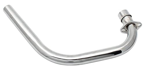 FEEGAR Sistemas completos Motocicleta Modificada para CG125 para WY125 para CG150 Silenciador Escape Delantero Silenciador Delantero Tubo De Escape De Motocicleta