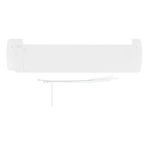 Pare-Vent Rétractable, Déflecteur de Climatiseur Universel pour Changement de Direction du Vent pour un Usage Domestique (WHITE)