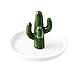 PW TOOLS Portagioie - Cactus/Elefante Dorato Portapiatti Portapiatti, per gingillo, Orecchini di Cristallo, Collana, organizzatore, Regalo per Donne, Ragazze, Decorazioni a Forma di Elefante