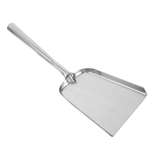 Yardenfun Pelle Acier Inoxydable Multifonction à Long Manche pour Cendres Charbon et Jardinage Pelle Robuste Facile à Nettoyer pour Usage Domestique et Agricole