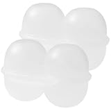 UTHCLO 2個 ポータブル耐衝撃卵ケース 軽量コンパクト 携帯用アウトドア卵収納ボックス キャンプや旅行にな