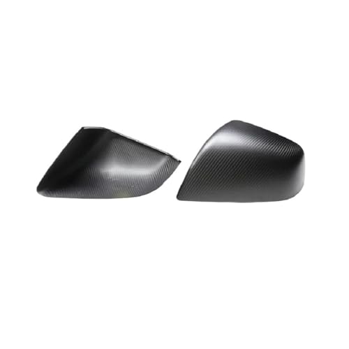 Rétroviseur en carbone sec mat pour Tesla Model X dès 2016 coque luxe