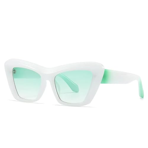 Lunettes de soleil œil de chat anti-UV400 et monture sexy rétro pour femmes