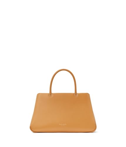 Kate Spade New York Grace Smooth Leather Satchel, Caramel Corn