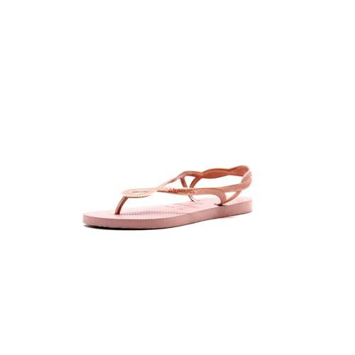 Sandalias Havaianas Luna Havaianas Feminino Rosa Crocus 33/34