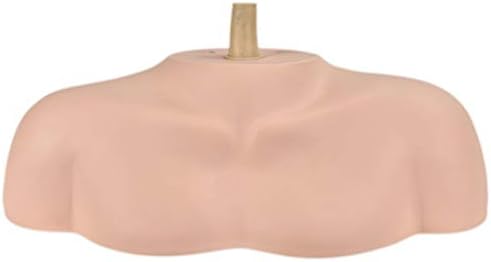 ErSiMan-AW Cosmetology Mannequin Head Bust Just Shoulder Platform Shoulder for Training Practice Manikin Head Shoulder Model